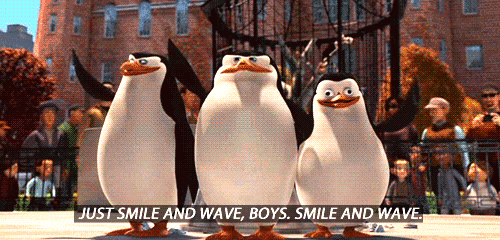Smile and Wave, Boys - Madagascar Penguins